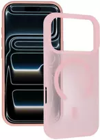 Tel Protect Mist Matte Magsafe dėklas skirtas Apple iPhone 17 Pro light rožinės spalvos