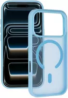 Tel Protect Aura Matte Magsafe dėklas skirtas Apple iPhone 17 Pro Max mėlynos spalvos