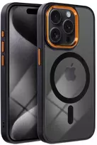 Oem Dėklas na Samsung S26 PLUS Color Edge Mag Cover zgodne su MagSafe juoda auksinė