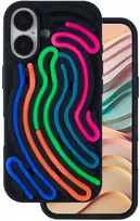 TFO Telforceone „Pasidaryk pats“ gyvatės formos dėklas, skirtas „iPhone 17 6,3“; juodas