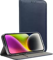 Oem Dėklas su klapką na Xiaomi Redmi A5 ( 173,3 x 79,4 x 8,26) Smart Magneto tamsiai mėlyna