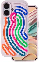 TFO Telforceone „Pasidaryk pats“ „Snake“ dėklas, skirtas „iPhone 17 6,3"; rožinis