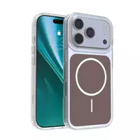 Telforceone „Etteri Hidden Pearl“ dėklas, skirtas „iPhone 17 Pro / 18 Pro 6,3“; rudas