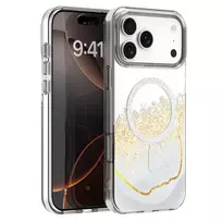 TFO Telforceone Epoksidinės medžiagos „Mag“ dėklas, skirtas „iPhone 17 Pro 6,3“ (baltas)