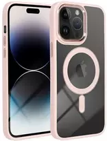 Oem Dėklas na Samsung S26 ULTRA Color Edge Mag Cover zgodne su MagSafe rožinė