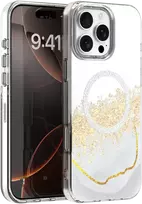 TFO Telforceone Epoksidinės medžiagos „Mag“ dėklas, skirtas „iPhone 16 Pro 6,3“; baltas