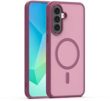 TFO Mag Matt dėklas Samsung Galaxy A57 telefonui, bordo spalvos, su didele išpjova kamerai