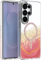 TFO Epoxy Mag dėklas, skirtas Samsung Galaxy S25 Ultra, rožinis