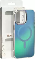 Tecto Shield Aurora dėklas Samsung Galaxy S25 Ultra telefonui, mėlynas