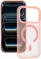 Tel Protect Mist Matte Magsafe dėklas skirtas Samsung Galaxy S26 pink oranžinis