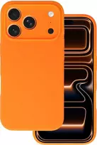 Toptel Tel Protect Silicone Lite dėklas skirtas Samsung Galaxy S25 FE oranžinės spalvos