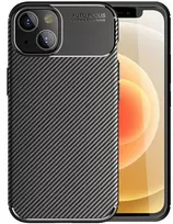 Dėklas Tel Protect Carbon Elite skirtas Xiaomi Redmi Note 15 5G juodos spalvos