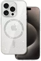 Toptel Tel Protect Glitter Magsafe dėklas skirtas Samsung Galaxy S26 Ultra skaidrus