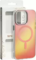 Telforceone „Tecto Shield Aurora“ dėklas, skirtas „iPhone 17 Pro 6,3“ / „18 Pro 6,3“; rožinis