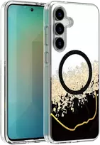 TFO Epoxy Mag dėklas, skirtas Samsung Galaxy S25 FE, juodas
