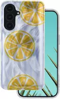 TFO Itin madingas vasariškas dėklas Samsung Galaxy A26 5G, citrinos spalvos