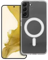 Dėklas Oem „Samsung A27 Clear Mag Cover“ (MID) dėklai yra patogūs skaidrūs „MagSafe“ dėklai.