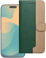 Oem Dėklas su klapką na Xiaomi Redmi NOTE 15 5G Split Book zielono-auksinė