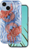 TFO Telforceone Itin madingas vasarinis dėklas, skirtas „iPhone 12 / 12 Pro 6,1“ krabo spalvos