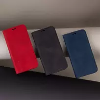 TFO Išmanusis zomšinis dėklas Google Pixel 11 / 11 Pro, bordo spalvos