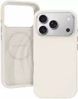 Liavec Silky dėklas su Metal Camera Frame skirtas Apple iPhone 17 Pro Max beige