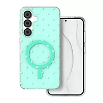 TFO „Bubble Dots Mag“ dėklas, skirtas „Samsung S24 / S25“, žalias