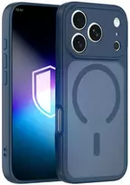 Dėklas 3MK Misty MagCase skirtas Apple iPhone 17 Pro Max / 18 Pro Max – Mėlyna