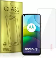 Fusion Accessories Topt Apsauginis stiklas Gold skirtas Motorola Moto G9 POWER