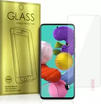 Fusion Accessories Topt Auksinės spalvos apsauginis stiklas, skirtas Samsung Galaxy A51/51 5G