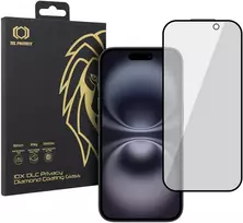 Apsauginis stiklas Tel Protect 10X Privacy DLC Diamond Coating skirtas Apple iPhone 16