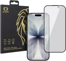 Apsauginis stiklas Tel Protect 10X Privacy DLC Diamond Coating skirtas Apple iPhone 16 Pro/17