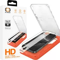 Grūdintas stiklas Tel Protect Dust-Free Easy Fit HD Titan skirtas Apple iPhone 16 Pro Max juodas