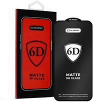 Tel Protect Full Glue 6D Matt Apsauginis stiklas skirtas Apple iPhone 16 Pro Juodas