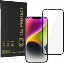 Apsauginis stiklas Tel Protect 10X HD DLC Diamond Coating skirtas Apple iPhone 16E/14/13 Pro/13 (envelope)