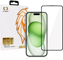 Tempered glass Tel Protect 10X HD Titanium skirtas Apple iPhone 15