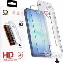 Grūdintas stiklas Tel Protect Dust-Free Easy Fit Full Glue 6D skirtas Samsung Galaxy A16 4G/5G juodas