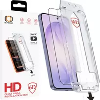 Grūdintas stiklas Tel Protect Dust-Free Easy Fit Full Glue 6D skirtas Samsung Galaxy S26 Ultra juodas (with fingerprint unlock)