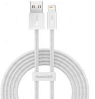 „Baseus“ – „Baseus CALD000502 Dynamic Series“ laidas USB į „Lightning“ 2,4A 2m Baltas