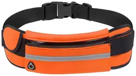 Fusion Accessories Topt Bėgimo dėklas, universalus raštas 1 oranžinės spalvos