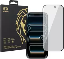 Apsauginis stiklas Tel Protect 10X Privacy DLC Diamond Coating skirtas Apple iPhone 17 Pro
