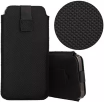 Fusion Accessories Topt HIT telefono dėklas (Dydis XL) iPhone 14/14 Pro/iPhone 15/15 Pro/Samsung S23/S23 Plus/S24/S24 Plus/A15/A54 5G dizainas 2 juodos spalvos