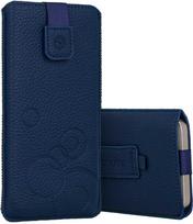 Dėklas WONDER Deko maišelis telefonui (Dydis XXL) Samsung S23 Ultra/S22 Ultra/M33/M23/A14 5G/Xiaomi Redmi 12C mėlynos spalvos