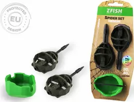 Šėryklų rinkinys ZFISH Method Feeder Spider Medium 30, 40 g + forma