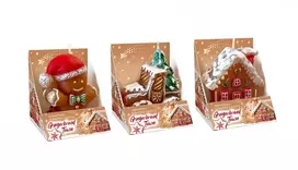Mondex Gingerbread Town kvapioji žvakė FIGŪRĖLĖ 75 mm