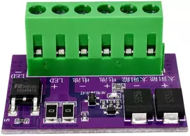 Maitinimo modulis - 3.3 V - adapteris su DC - mini USB lizdais Maitinimo modulis su nuolatinės srovės ir mini USB lizdu
