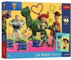 Trefl dėlionė, 24 detalės, Trefl Maxi Žaislai ir draugai, P8