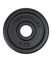 Ketaus olimpinis svorio diskas inSPORTline Castblack OL, 5 kg