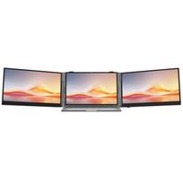 Blackview DCM6 Pro - 14 colių nešiojamas nešiojamojo kompiuterio ekrano išplėtimo įrenginys su dviejų monitorių funkcija ir 2 USB-C prievadais