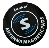CB, VHF, UHF, PMR racijos, antenos ir priedai // Konektoriai - Jungtys - Laikikliai // Podkładka magnetyczna SUNKER pod antenę CB 15cm