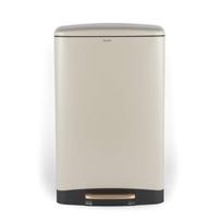 Salter BW14806 Pebble 50L Pedal Bin, Beige